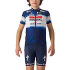 Castelli Soudal Quick-step 2023 Short Sleeve Jersey Blå 8 Years Pojke