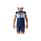 Castelli Soudal Quick-step 2023 Short Sleeve Jersey Blå 6 Years Pojke