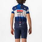 Castelli Soudal Quick-step 2023 Short Sleeve Jersey Blå 4 Years Garçon