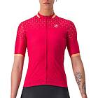 Castelli Pezzi Short Sleeve Jersey Röd XL Kvinna