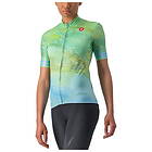 Castelli Marmo Short Sleeve Jersey Grönt L Women's