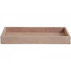 Nordal Samoa Tray, Suede Leather L