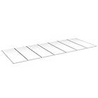 Halle Kanalplast 55 mm Isolux Opal Komplett Tak 55mm Kompl 7st 3500x1250 CZ55O7B