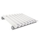 Halle Plasttak Polysol Komplett Tak Opal 8 skivor L= 5,0 m TZPSO8G