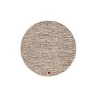 KM Carpets Ullmatta Torekov Rund Nougat 300 35532