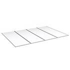 Halle Kanalplast 55 mm Isolux Opal Komplett Tak 55mm Kompl 4st 2500x1250 CZ55O4L