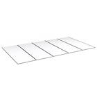Halle Kanalplast 55 mm Isolux Opal Komplett Tak 55mm Kompl 5st 4500x1250 CZ55O5D