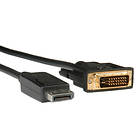 Roline DVI-D Dual Link - DisplayPort 2m