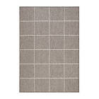 KM Carpets Flatvävd Madrid Square Mörklinne 200*285 29128