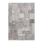KM Carpets Tryckmatta Patchwork Silver 200*290 36560