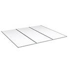Halle Kanalplast 55 mm Isolux Opal Komplett Tak 55mm Kompl 3st 2500x1250 CZ55O3L