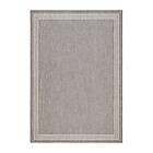 KM Carpets Flatvävd Madrid Frame Mörklinne 160*230 29258