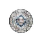 KM Carpets Flatvävd Tarfaya Medallion Rund Multi 200 40123