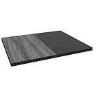 Kirkedal Komposittrall Heimdal Black/Grey 22x300x4000mm 2262799