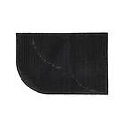 Venture Home Dörrmatta Valentino 50% Rubber PP 60*90-Rectangular-Black 19970-100