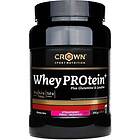 Crown Sport Nutrition Whey Protein Powder 871g Strawberry Durchsichtig