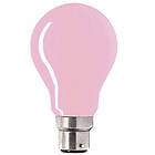 Crompton GLS Colourglazed BC B22d 25W (Pink)