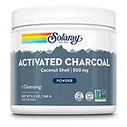 Solaray Activated Coconut Charcoal 150gr Svart