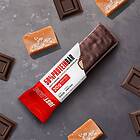 Just Loading 50% Protein 40 Gr Protein Bars Box Salted Caramel 12 Units Röd