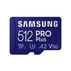 Samsung SD MicroSD Card 512GB SDXC PRO Plus (Class10) Reader retail MB-MD512KB/WW