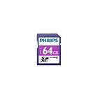 Philips SDXC Card 64GB Class 10 UHS-I U1 FM64SD55B/00