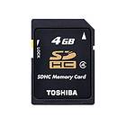 Toshiba SDHC 4GB Klass 4