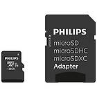 Philips SD Micro SDHC Card 128GB Class 10 incl. Adapter FM12MP45B/00
