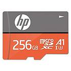 HP mxA1 256 GB microSDXC-minneskort SD-adapter, 100 MB/s läshastighet, 85 MB/s s