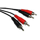 Cables Direct Twin 2RCA - 2RCA 3m