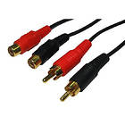 Cables Direct Twin 2RCA - 2RCA M-F 5m