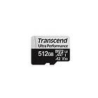 Transcend TS512GUSD340S 512GB microSD med adapter UHS-I U3 A2 Ultra Performance
