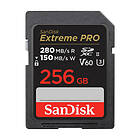 SanDisk Extreme Pro 256GB 280MB/s V60 C10 UHS-II