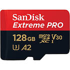 SanDisk MicroSDXC Extreme Pro 128GB 200MB/s A2 C10 V30 UHS-I
