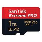 SanDisk MicroSDXC Extreme Pro 1TB 200MB/s A2 C10 V30 UHS-I