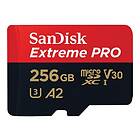 SanDisk MicroSDXC Pro Extreme 200MB/s 256GB