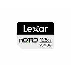 Lexar Micro-SD Minneskort med Adapter nCAR 128 GB (Renoverade A)