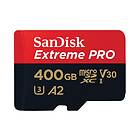 SanDisk Extreme Pro microSDXC Class 10 UHS-I U3 V30 A2 200/140MB/s 400GB