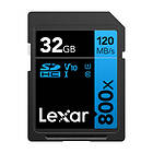 Lexar Memory Card 32 Gb Sdhc Uhs-I LSD0800032G-BNNNG
