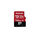 Patriot /PDP Flash card Micro-SD 128GB EP Series SDXC V30, 100MBs/80MBs PEF128GEP31MCX