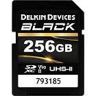 Delkin Sd Black Rugged Uhs-ii (v90) R300/w250 256gb Sdxc Minneskort DSDBV90256BX