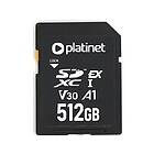 Platinet SD7.0 SDXC card 512 GB A1 V30 (PMMSDEX7512)