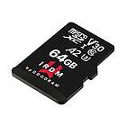 GoodRAM IRDM microSDXC 64GB UHS-I U3 adapter V30 M2AA A2