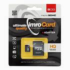 Imro Minneskort microSD 8GB med adapter