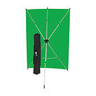 Westcott X-Drop 579K, komplett bakgrunds kit Green Screen, 1,5 x 2,1m