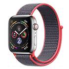 Apple Watch 4 (40mm) Nylon Armband Electric Pink