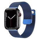 Milanese Armband Apple Watch 7 (41mm) Blå