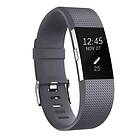 Fitbit Charge 2 armband silikon Grå (L)