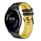 Twin Sport Armband OnePlus Watch 46mm Sort/gul