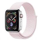 Apple Watch 4 (44mm) Nylon Armband Pearl Pink