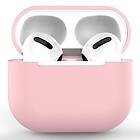 SKALO AirPods 3 Ultratunn Silikon Fodral Rosa